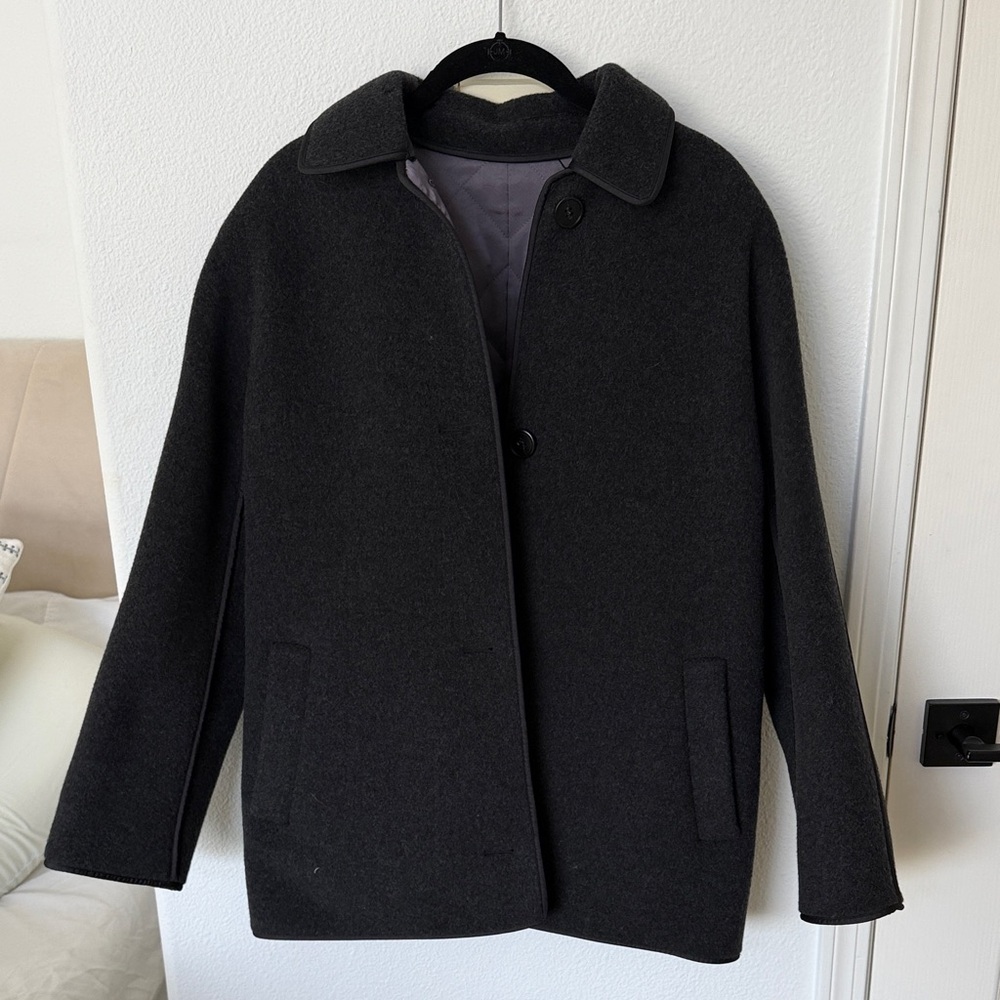 Theory reversible Dark Gray Utility Jacket